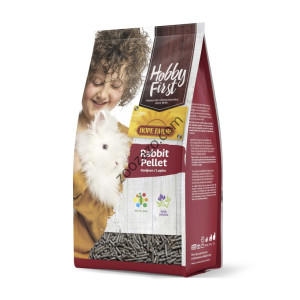 Храна за Зайци богата на фибри и люцерна 4 кг. - Hobbyfirst Hope Farms Rabbit Pellet